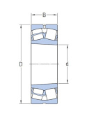 Łożysko baryłkowe 21311 CAKC3W33 TWB 55x120x29