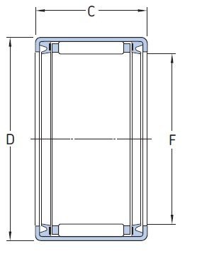 HK 3016 2RS NEUTRAL Łożysko igiełkowe 30x37x16 HK 3016 2RS NEUTRAL Łożysko igiełkowe 30x37x16