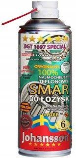 Smar do łożysk MoS2 BGT 1697 JOHANSSON 400ml Smar do łożysk MoS2 BGT 1697 JOHANSSON 400ml