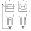 Filtr sprężonego powietrza G1" EASY LINE