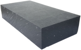 Płyta poliamid PA6+MoS2 czarna 10x100x250 mm