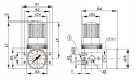 Zawór redukcyjny G1" 0.5-12bar