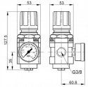 Zawór redukcyjny G3/8" 0,5-8,5 bar Zawór redukcyjny G3/8" 0,5-8,5 bar
