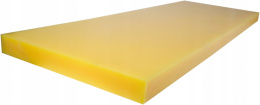 Płyta poliamid PA6-G+olej żółta 10x100x150 mm