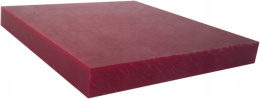 Płyta poliamid PA6-G+olej czerwona 6x100x100 mm