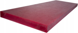 Płyta poliamid PA6-G+olej czerwona 6x100x150 mm