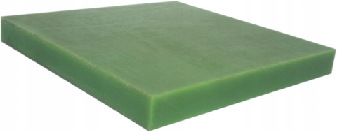 Płyta poliamid PA6-G+olej zielona 12x450x450 mm