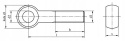 Śruba oczkowa M12x80 DIN 444 A2