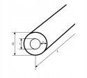 Tuleja Poliamid PA6 90x30x500mm Tuleja Poliamid PA6 90x30x500mm