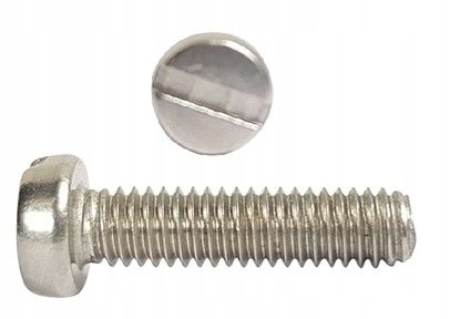 M2x4 Wkręt z łbem walcowym DIN 84 A2 10 szt