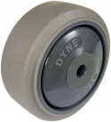 Koło polipropylenowo-gumowe szare 125 mm Koło polipropylenowo-gumowe szare 125 mm