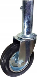 Zestaw kołowy skrętny 160mm (35/45) trzpień Zestaw kołowy skrętny 160mm (35/45) trzpień