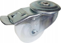 Zestaw kołowy skrętny z hamulcem 80mm otwór 12,3 Zestaw kołowy skrętny z hamulcem 80mm otwór 12,3