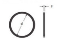Oring uszczelka 10x2,5 NBR 1kpl=2szt Oring uszczelka 10x2,5 NBR 1kpl=2szt