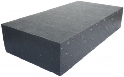 Płyta poliamid PA6+MoS2 czarna 80x300x300 mm