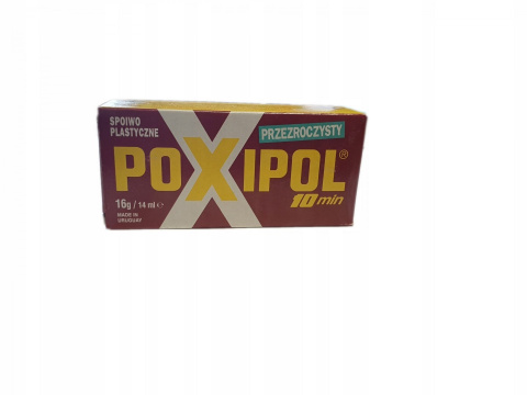 Klej Poxipol przezroczysty 14 ml Klej Poxipol przezroczysty 14 ml