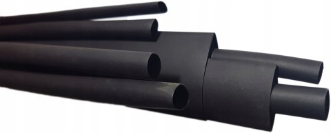 Rurka termokurczliwa RTS czarna 3,2/1,6 1m 5 szt