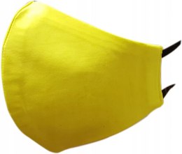 Maseczka wielorazowa żółta 2-warstwy