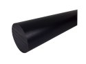 Pręt poliamid wałek fi 35x100mm PA6+MoS2 czarny