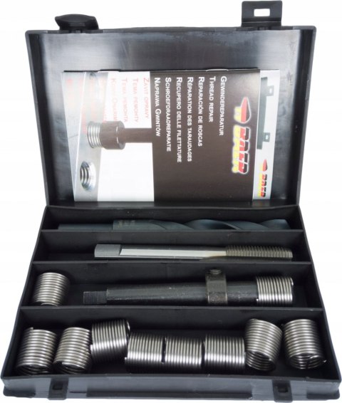 Zestaw naprawczy gwintów - wkładki drutowe M4