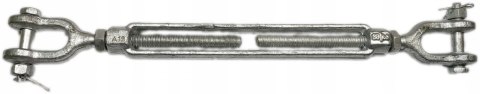 Śruba rzymska napinająca otwarta szakla M12x229 Śruba rzymska napinająca otwarta szakla M12x229