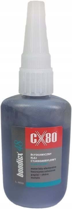 Klej cyjanoakrylowy CX80 BONDICX 48 50g