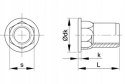 Nitonakrętki kołn walcowym M10x24 AN313 A2 5szt