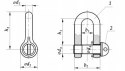 Szakla 13 1 t ocynk DIN 82101