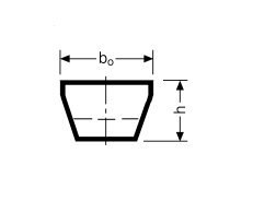 Pas klinowy HA A/13 1651Li =1681Ld CONTITECH Pas klinowy HA A/13 1651Li =1681Ld CONTITECH