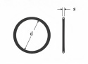 ORING uszczelka 10x3,5 1kpl=3szt 70NBR ORING uszczelka 10x3,5 1kpl=3szt 70NBR