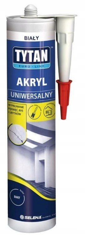 AKRYL EURO-LINE 280ML BIAŁY AKRYL EURO-LINE 280ML BIAŁY