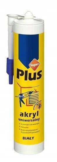 AKRYL SUPER PLUS BIAŁY 280ML AKRYL SUPER PLUS BIAŁY 280ML