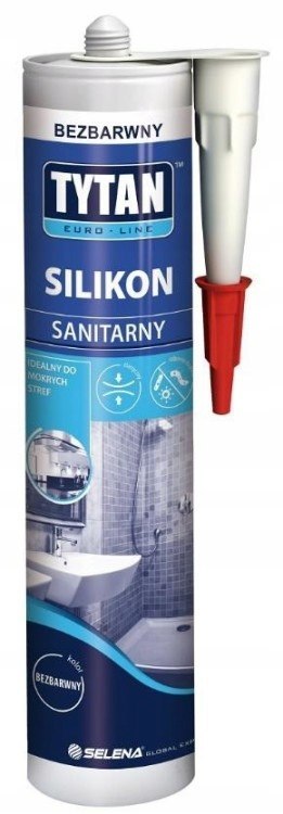 SILIKON SANITARNY EURO-LINE 280ML BIAŁY SILIKON SANITARNY EURO-LINE 280ML BIAŁY