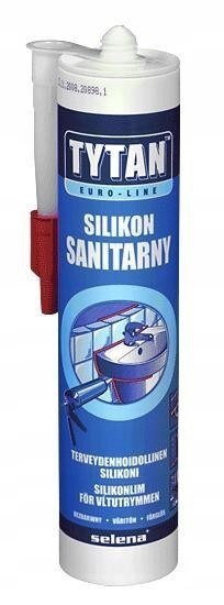 SILIKON SANITARNY EURO-LINE 280ML BIAŁY SILIKON SANITARNY EURO-LINE 280ML BIAŁY