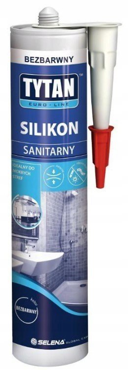 SILIKON SANITARNY EURO-LINE 280ML BIAŁY SILIKON SANITARNY EURO-LINE 280ML BIAŁY