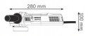 SZLIFIERKA KĄTOWA 125MM GWS 9-125 S 900W SZLIFIERKA KĄTOWA 125MM GWS 9-125 S 900W