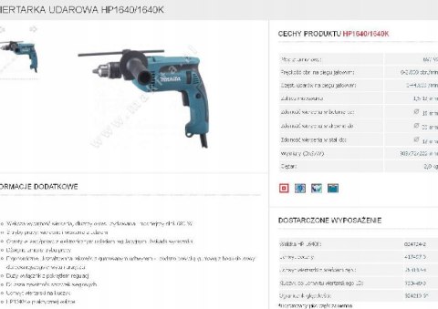 WIERTARKA UDAROWA 680W WIERTARKA UDAROWA 680W