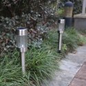 LAMPA SOLARNA GRANAT SG9509 INOX 40CM LAMPA SOLARNA GRANAT SG9509 INOX 40CM
