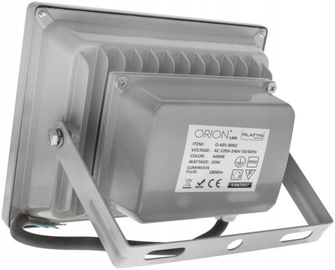 NAŚWIETLACZ PLATYN LED IP65 COB 30W 2700LM NAŚWIETLACZ PLATYN LED IP65 COB 30W 2700LM