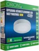 PANEL LED NATYNKOWY OKRĄGŁY BRILO 240MM, 18W, 1440