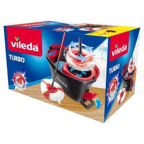 VILEDA EASY WRING TURBO BOX, MOP+WIADRO+WYCISKACZ VILEDA EASY WRING TURBO BOX, MOP+WIADRO+WYCISKACZ