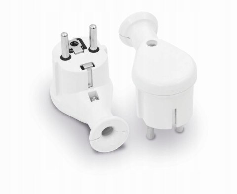 WTYCZKA KĄTOWA ROZBIERALNA UNI-SCHUKO, 2P+Z 16A,
