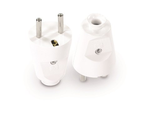 WTYCZKA PROSTA ROZBIERALNA 2P+Z, 16A, 250V BIAŁA WTYCZKA PROSTA ROZBIERALNA 2P+Z, 16A, 250V BIAŁA