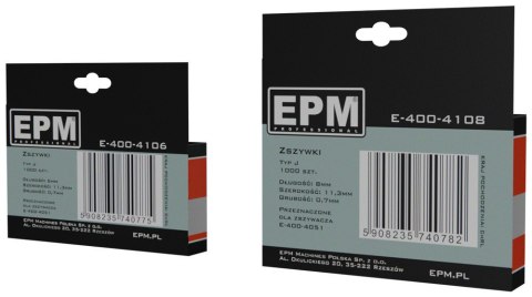 ZSZYWKI 1000SZT 8MM J-008 ZSZYWKI 1000SZT 8MM J-008