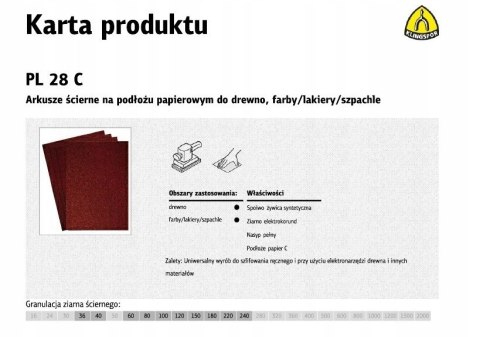 ARKUSZ ŚCIERNY PAPIER 2szt GRANULACJA 150 230*280 ARKUSZ ŚCIERNY PAPIER 2szt GRANULACJA 150 230*280