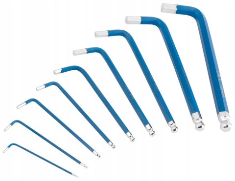 KOMPLET KLUCZY TRZPIENIOWYCH HEX I TORX DŁUGIE 18 KOMPLET KLUCZY TRZPIENIOWYCH HEX I TORX DŁUGIE 18