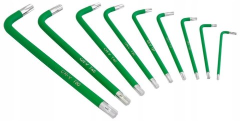 KOMPLET KLUCZY TRZPIENIOWYCH HEX I TORX DŁUGIE 18 KOMPLET KLUCZY TRZPIENIOWYCH HEX I TORX DŁUGIE 18