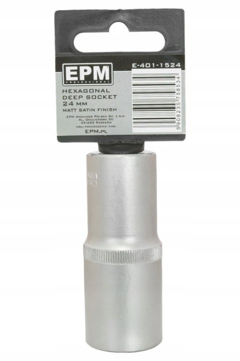 NASADKA DŁUGA 1/2'''' 6-KĄTNA SATIN 27MM