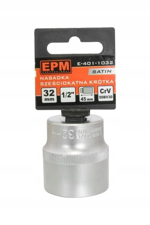 NASADKA KRÓTKA 1/2'''' 6-KĄTNA SATIN 14MM