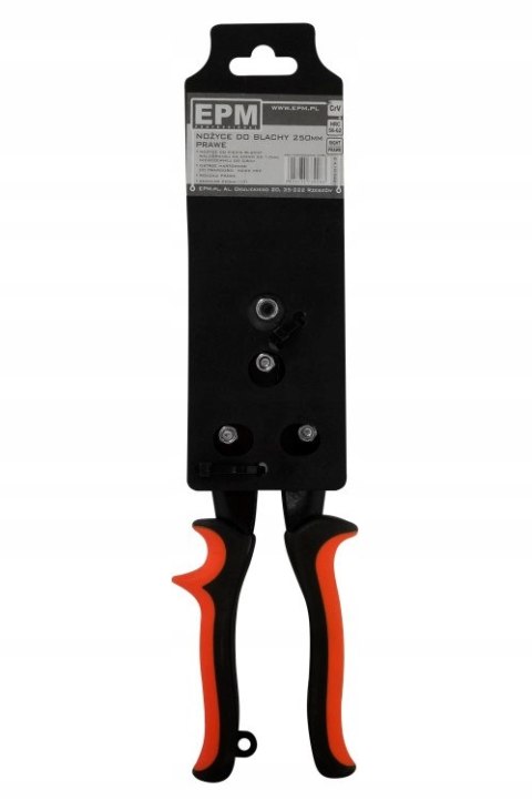 NOŻYCE DO BLACHY CR-V PRAWE 250 NOŻYCE DO BLACHY CR-V PRAWE 250